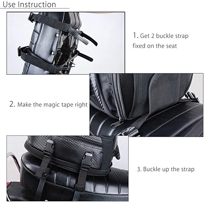 Motorcycle Rear Seat Chartered Tail Bag