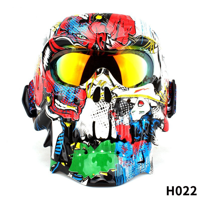 Skull Motorcycle Face Mask