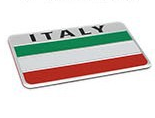 National Flag Metal Car Sticker