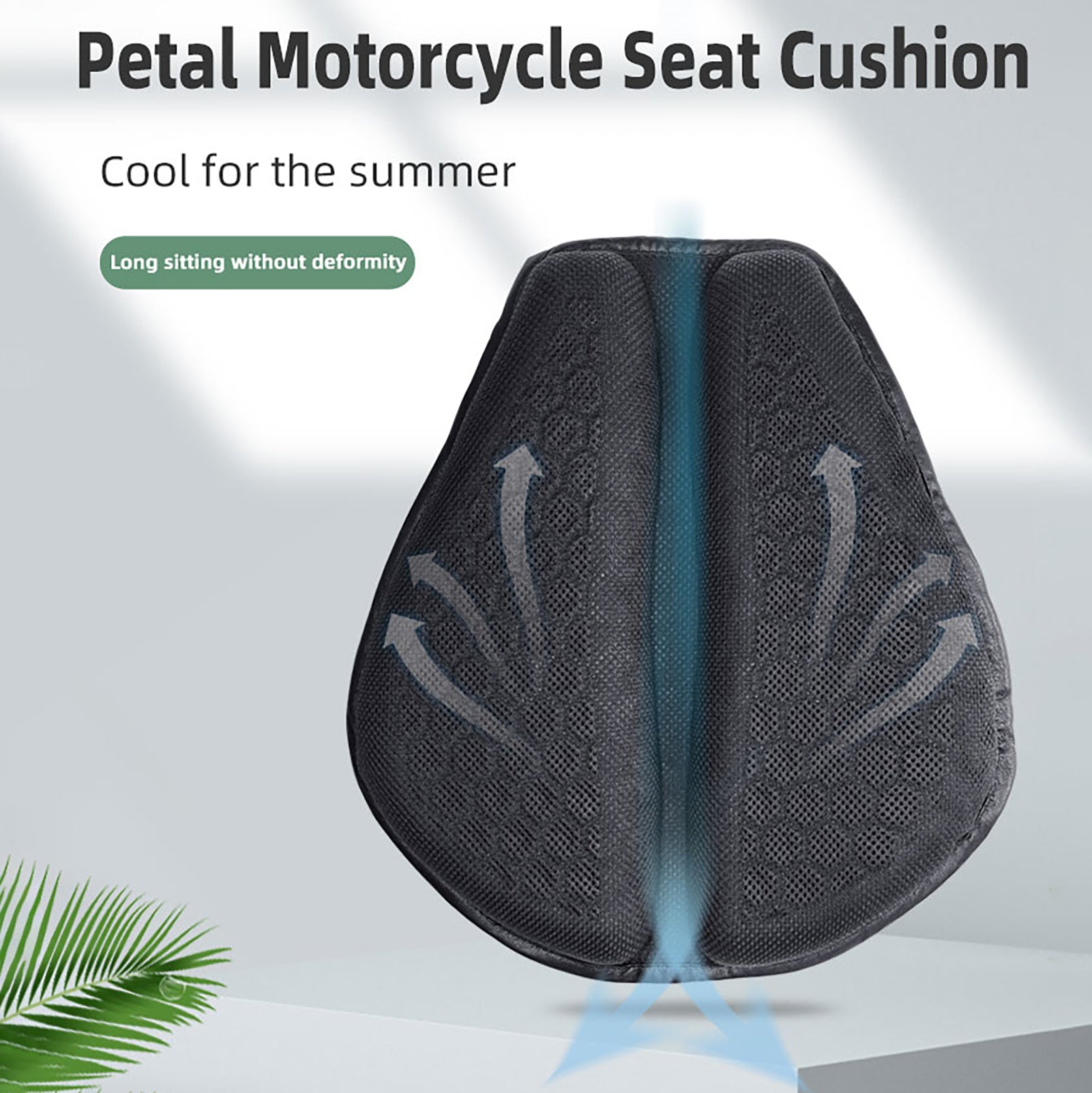 Motorcycle Cushion Shock Absorption Thickened, Sun Proof And Breathable