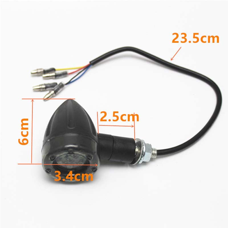 Motorcycle Turn Signal Motorcycle Modified Turn Signal Light 6LED