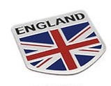 National Flag Metal Car Sticker