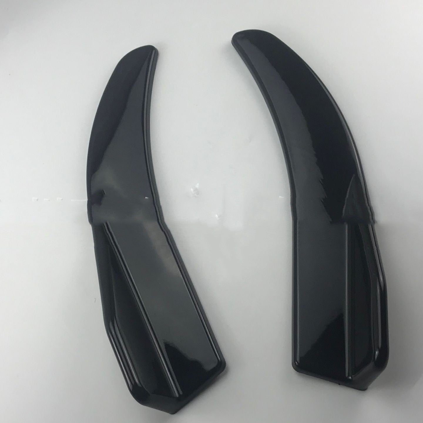 Car Refitted Front And Rear Deflector Light Carbon Fiber