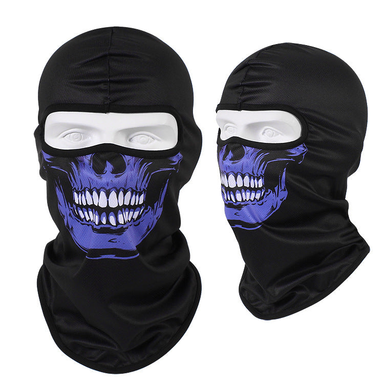 Sunscreen Quick Dry Head Cover Motorcycle Breathable Skull Mask